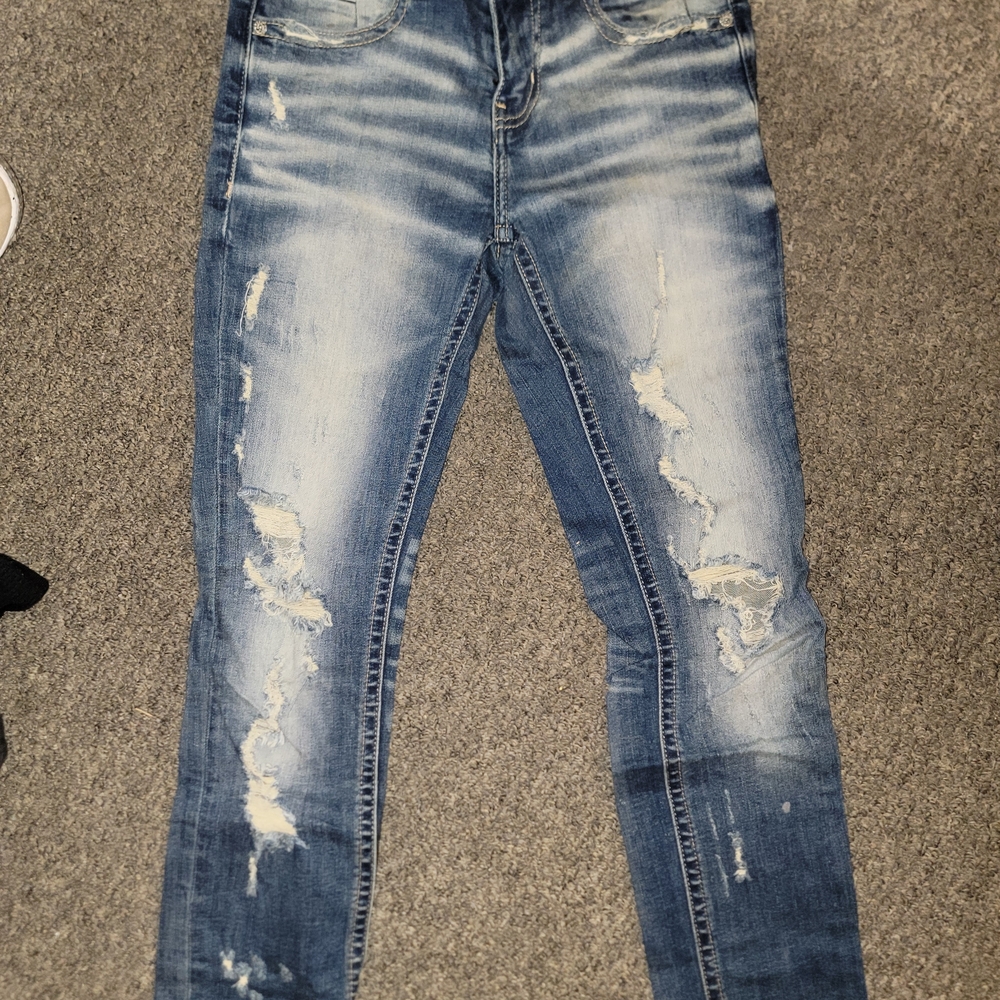 Black Brand Dark Blue Denim Jeans
